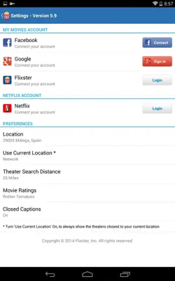 Flixster android App screenshot 3